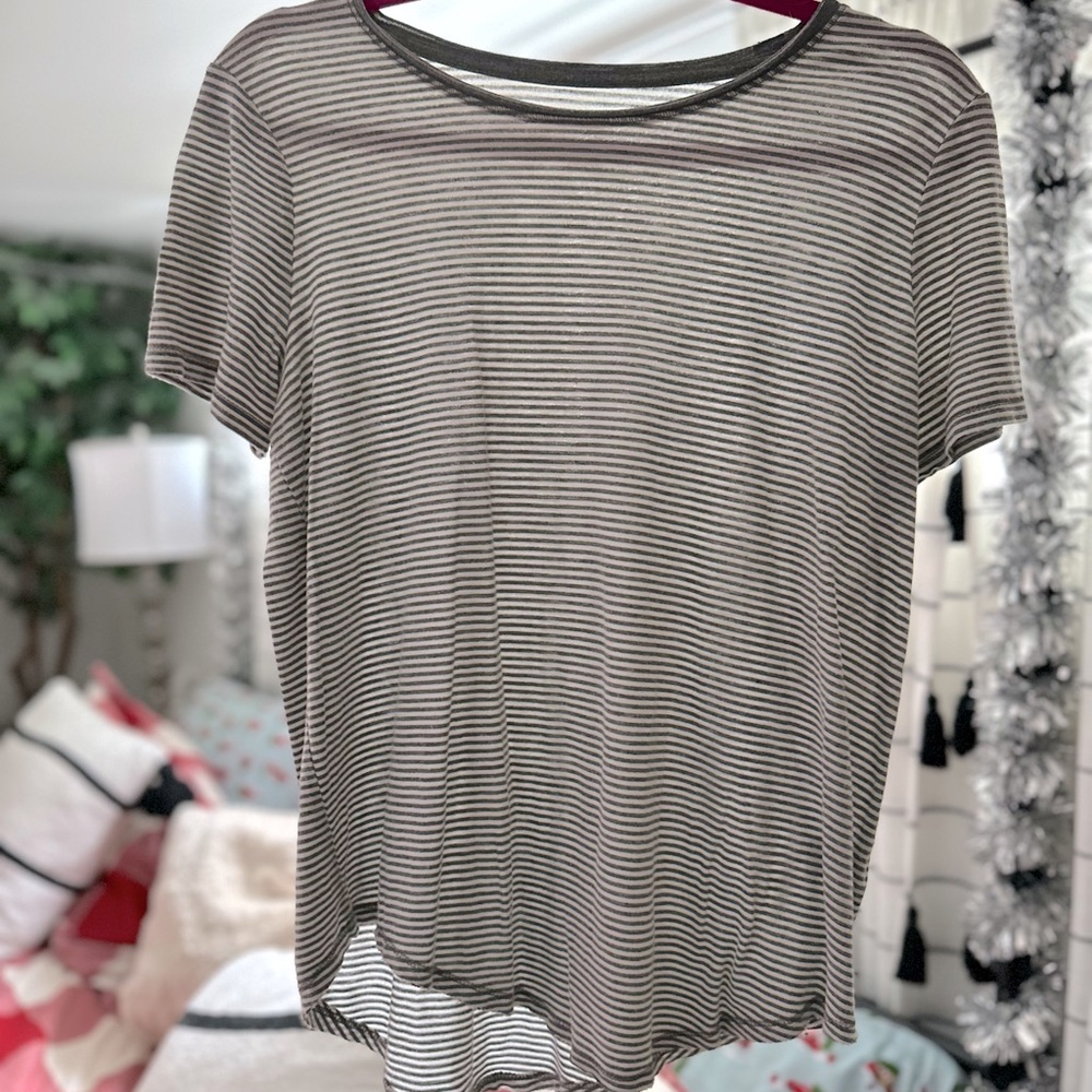 Striped Oversized Tee